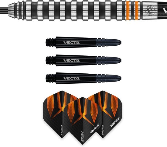 22-28 Gram Tungsten Dartpijlen met Prisma Flights en Vectaschachten - Fury Darts van Fury — afbeelding 4