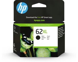 HP 62XL - Inktcartridge - Origineel - Zwart