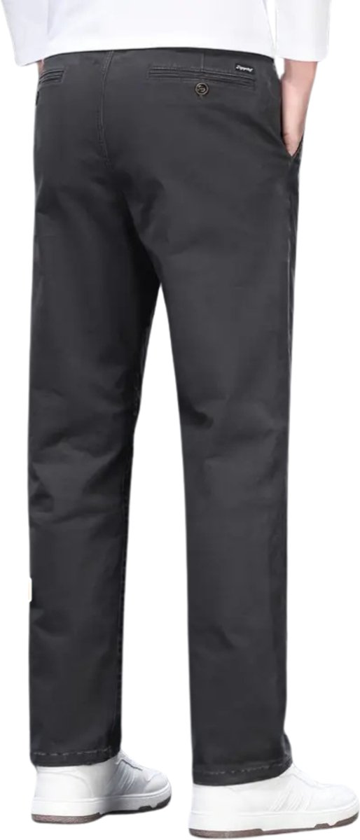 Nivard Golfbroek Heren - Golfkleding - Golfen - Golf Accessoires - Nette Pantalon - Donkergrijs XXS/XS - Maat 42/44 — afbeelding 3