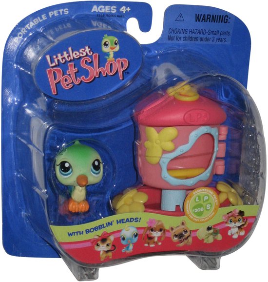 Littlest Pet Shop Draagbare Huisdieren vogel in draagtas - Collector