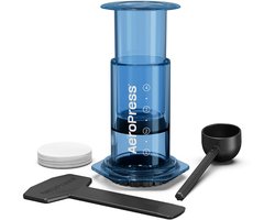 AeroPress Clear Blue Koffiezetter - Transparant Blauw