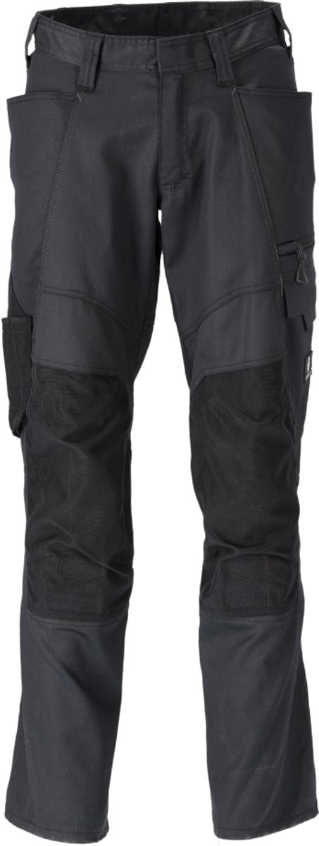 Mascot Accelerate Broek met kniezakken 20679-439 - Zwart - C46 - 82