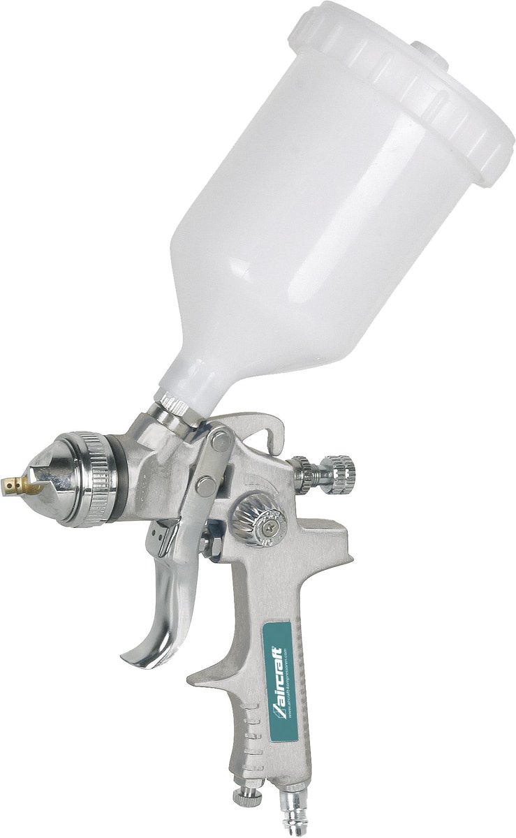 Verfspuit met bovenbeker 750 ml Aircraft PJ HVLP