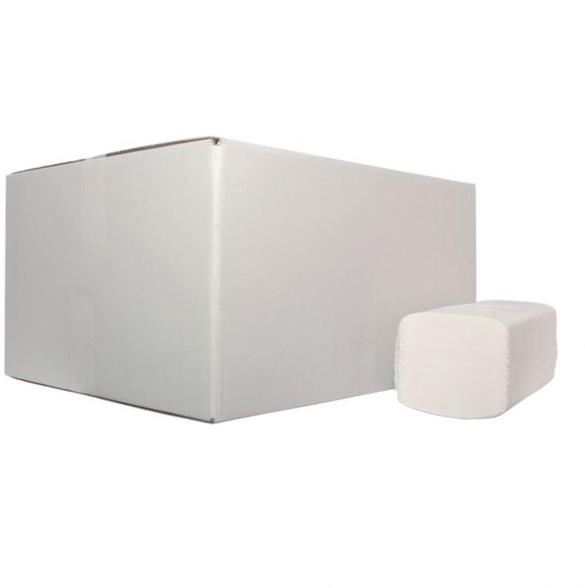 Papieren handdoekjes Z-vouw A4DS 2 laags Premium Cellulose 3200 handdoekjes