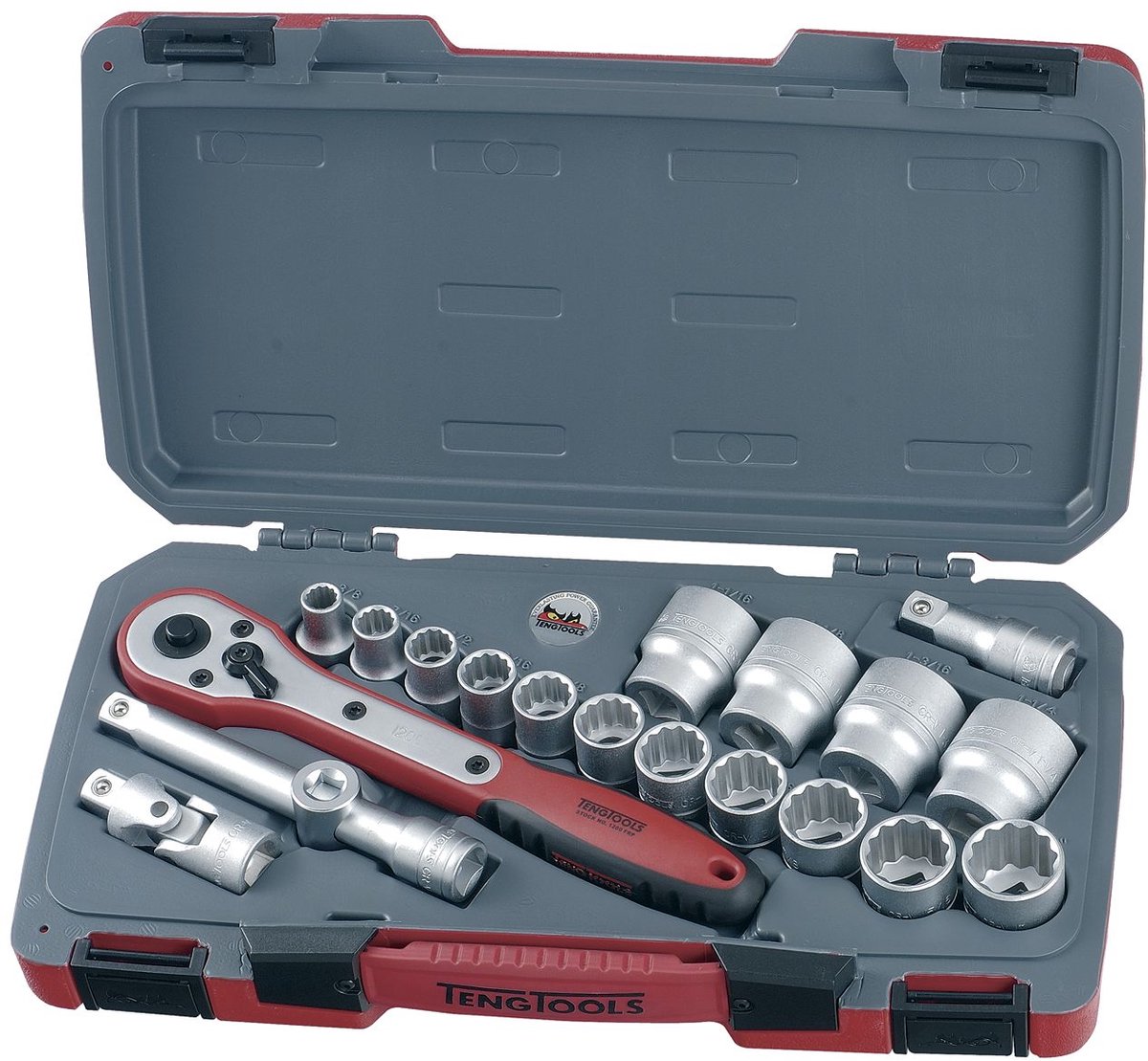 Doppenset 1/2 AF 20 dlg Teng Tools T1220AF