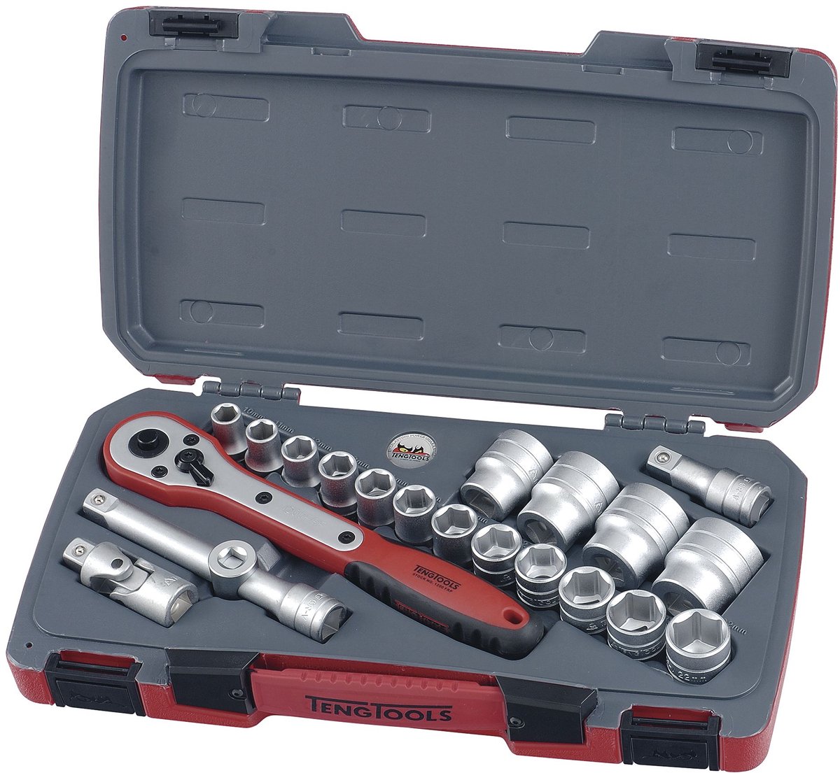 Doppenset 1/2 10-32mm Teng Tools T1221-6