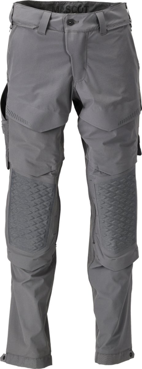 Mascot Customized Broek met kniezakken 22279-605 - steengrijs - C52 - 82