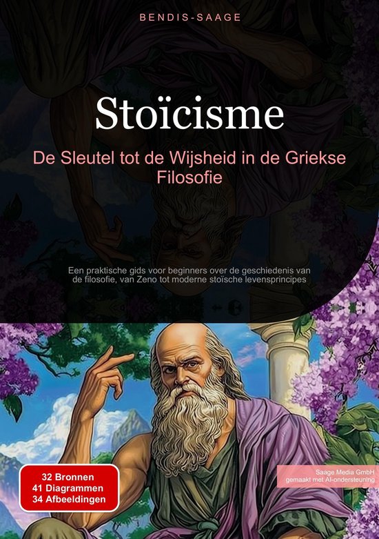 Stoïcisme: De Sleutel tot de Wijsheid in de Griekse Filosof ... - cover