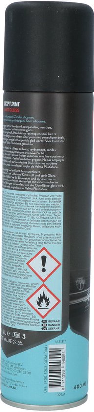 Valma Cockpitspray Mat 400ml