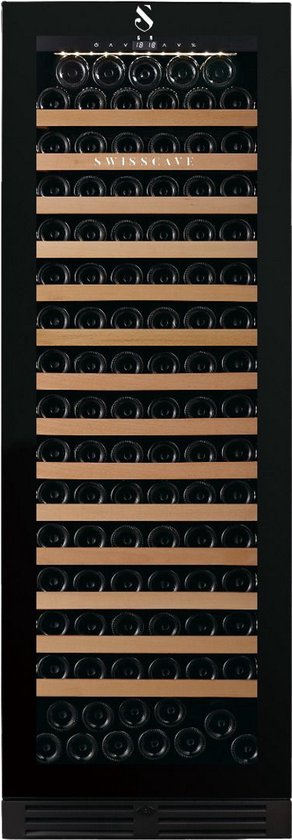 SWISSCAVE WLB-460F-MIX 1-zone Wijnkoelkast | 172cm | 168 flessen