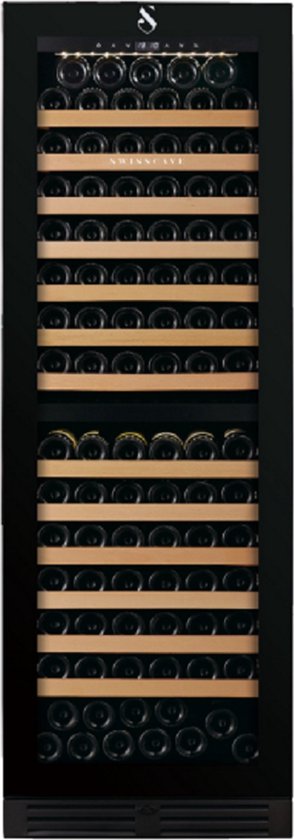 SWISSCAVE WLB-460DF-MIX 2-Zonen Weinkühlschrank | 172cm | 152 Flaschen