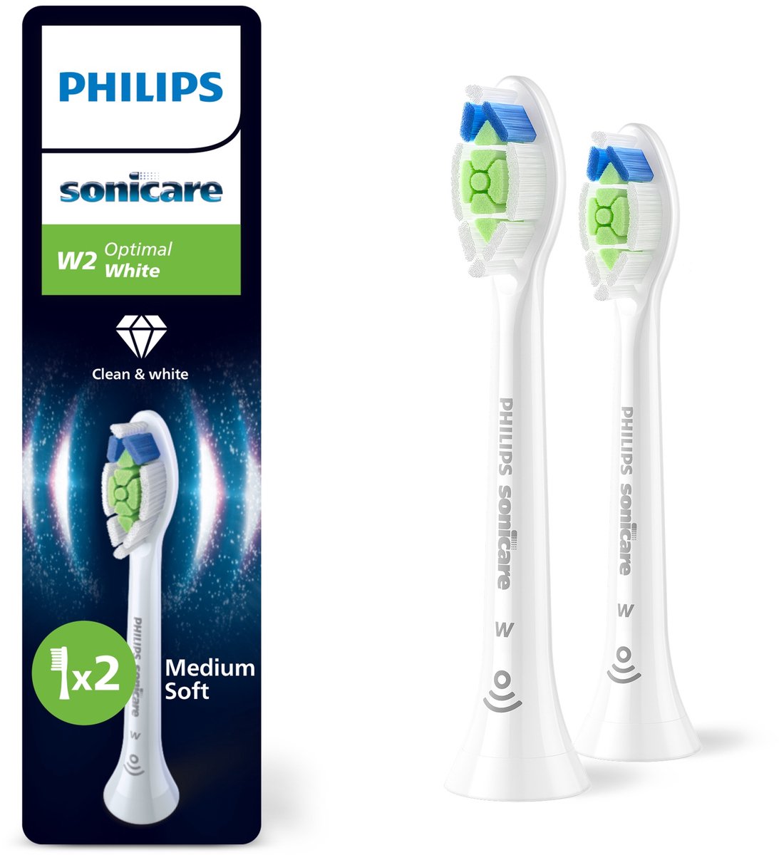 Krijg een stralende glimlach met deze klinisch geteste opzetborstel van Philips Sonicare. Na slechts één week ziet u al resultaat, terwijl u elke dag uitzonderlijke reiniging ervaart.