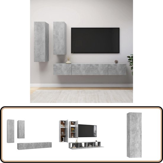 Tv-meubel 100x30x30 cm spaanplaat hoogglans zwart kopen