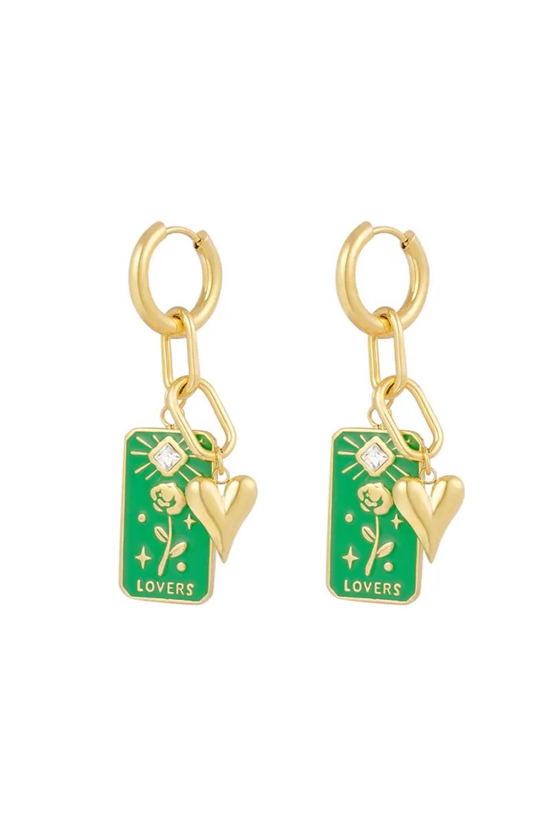 Yehwang Oorbellen rose lovers | Goud