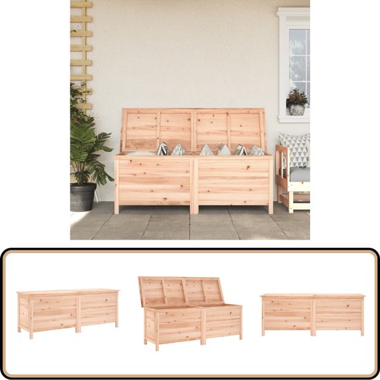 Plantenstandaard met wielen 110x25x78 cm massief vurenhout kopen