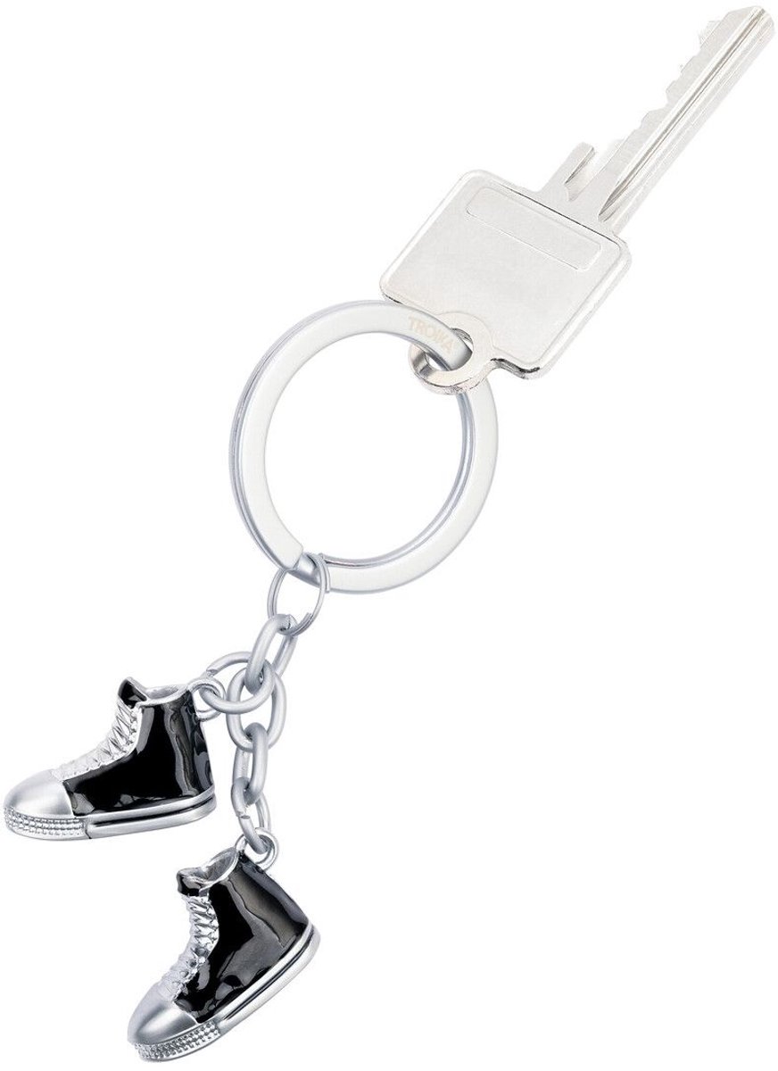 Troika| Sleutelhanger met 2 bedels, "CHUCKS" vrijetijdsschoenen.