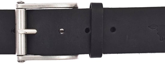 MUSTANG Cuir Ceinture Leather Belt 4.5 W100 Black Noir Gris