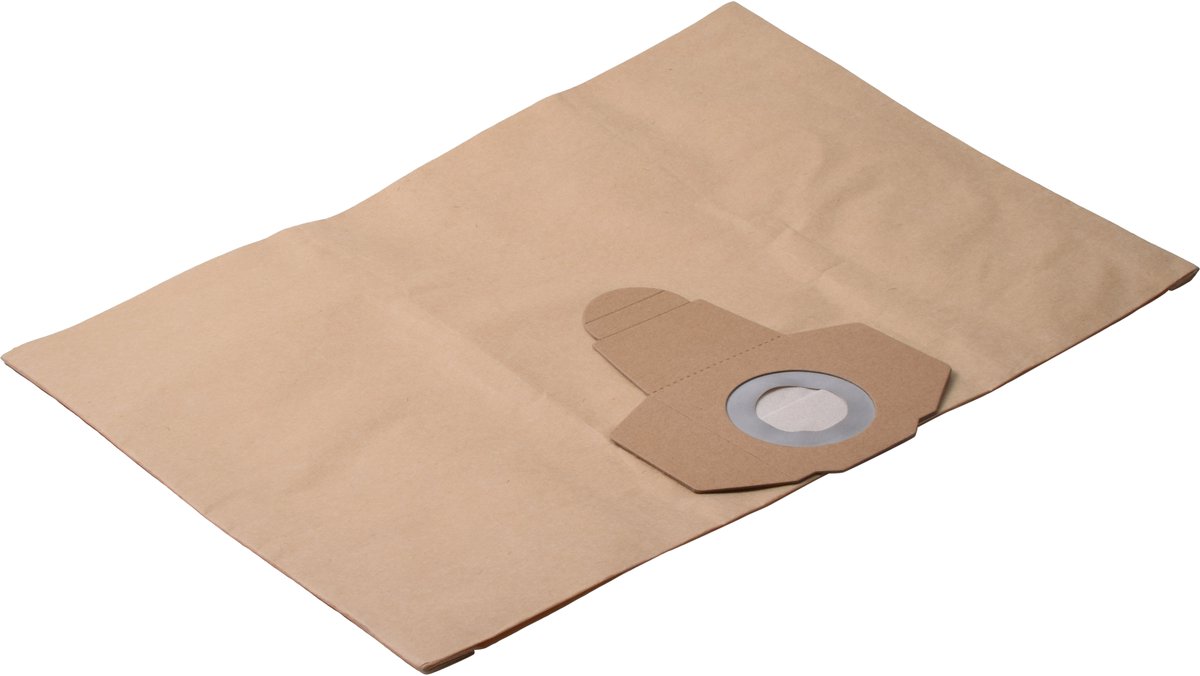 Geschikt voor SCHEPPACH. 10 stuks. Stofzuigerzakken voor NTS16, NTS20, Papier. COVAKO Merk