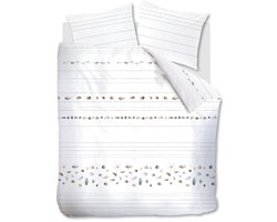 Marjolein Bastin Beach dekbedovertrek - Lits-Jumeaux - 240x200/220 - Naturel