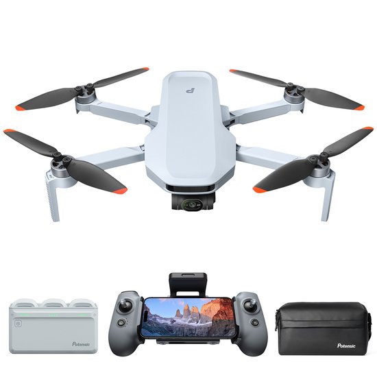 Potensic Atom 2 Fly More Combo 8K drone - 10 km bereik - 32 min vliegtijd - 249 gram