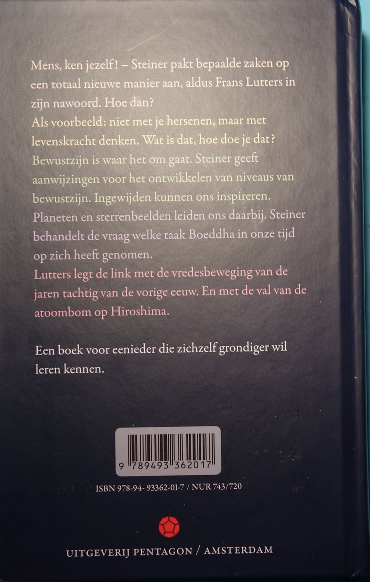 Mens, ken jezelf - back cover