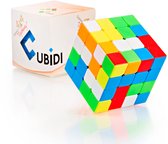 Magic Cube 4x4 Classic Original - Speed Cube 4x4x4 en carbone avec des propriétés de rotation optimisées Magic Cube pour débutants et avancés - speedcube