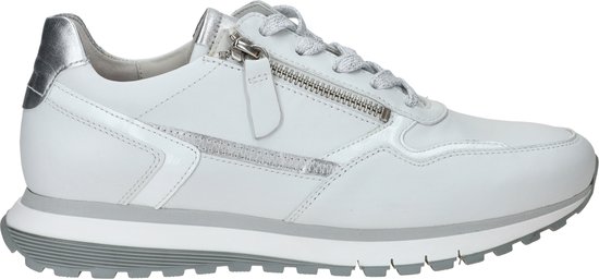 Gabor 378 Sneakers - Leer - Dames - Wit - Maat 40