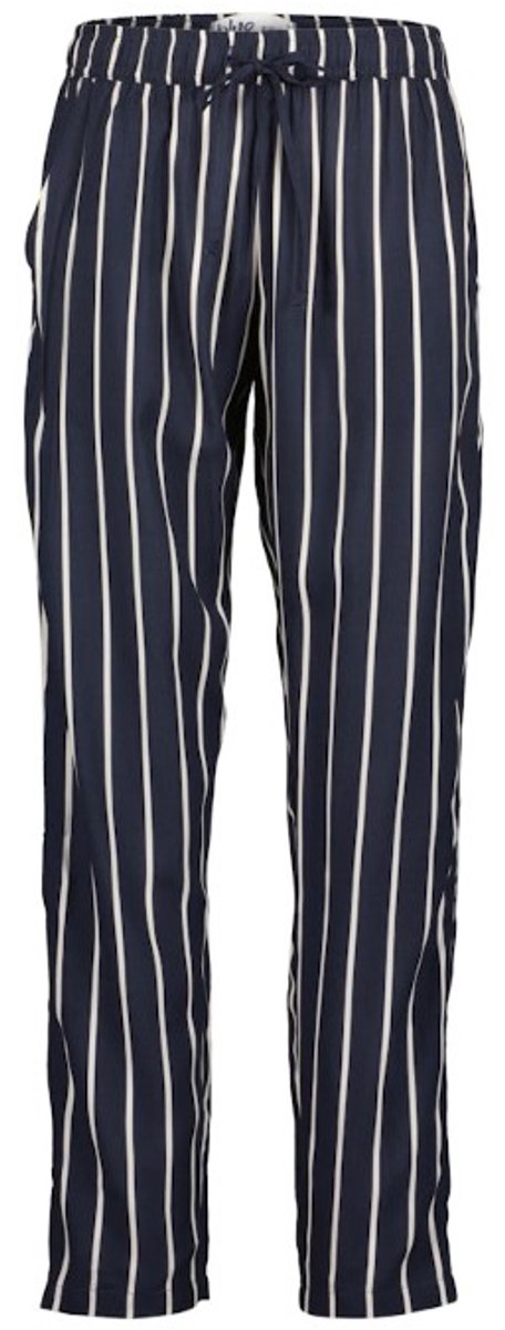Blue Seven dames - Broek 186181 navy streep - maat 38