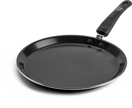 Pannenkoekenpan - 28cm - RVS - Zilver - Crêpespan