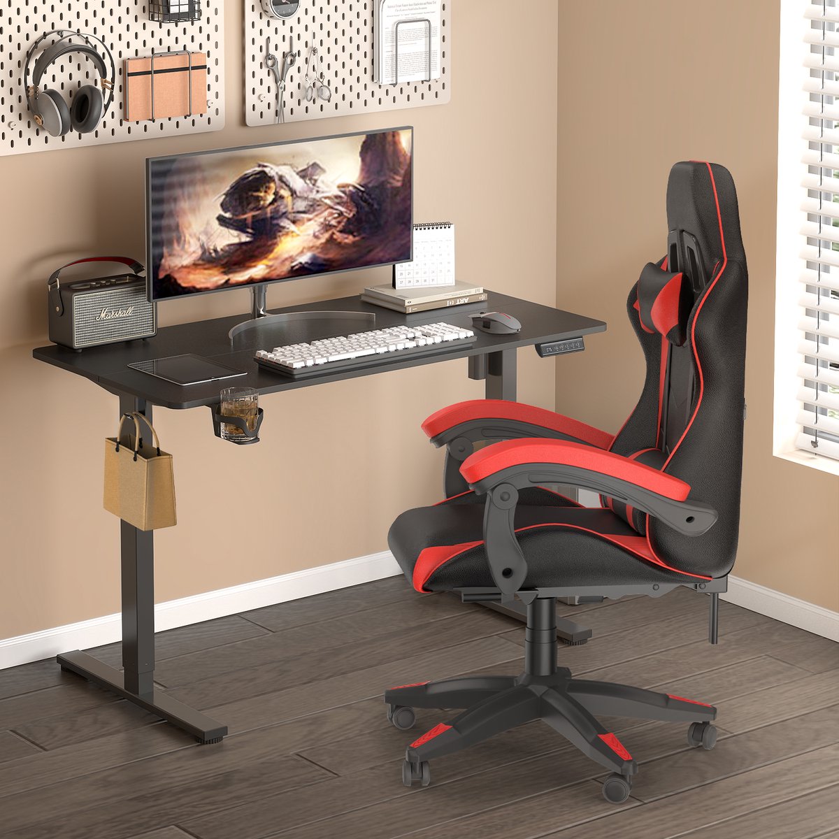 LG Elektrisch Zit-sta Bureau 120cm