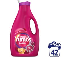 Yumoş Vloeibaar Wasmiddel Verfrissende Verzorging voor Gekleurde Was 2520 ml 42 Wasbeurten