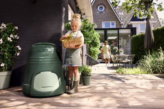 245L Maze roterende composteerder met dubbele compartimenten