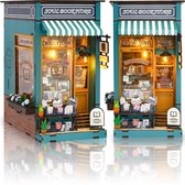 Book Nook Miniatuur Bouwpakket - DIY - 3D Puzzel Hout - Knutselen Meisjes - Boekenwinkel - Crafts&Co