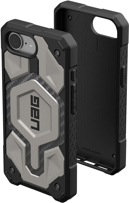 UAG - Coque Monarch Pro Mag pour iPhone 16e (2025) - titane | titane