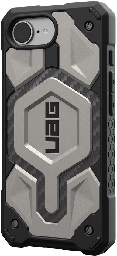 UAG - Coque Monarch Pro Mag pour iPhone 16e (2025) - titane | titane