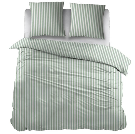 Housse de couette Snoozing Carine - Double - 200x200/220 cm - Vert
