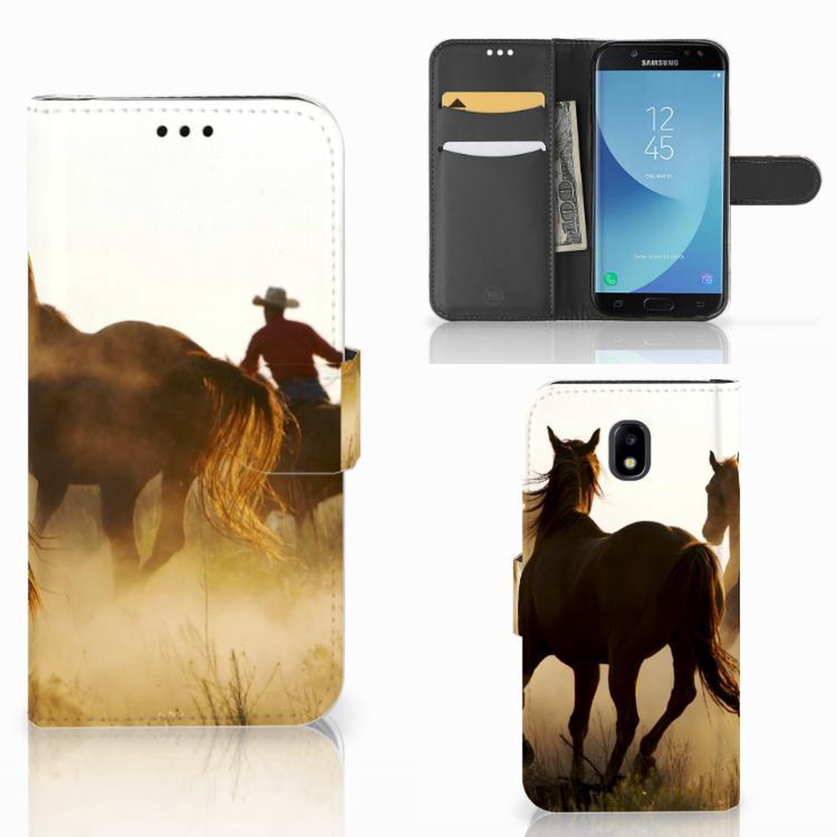 Samsung Galaxy A30 Telefoonhoesje met Pasjes Design Cowboy