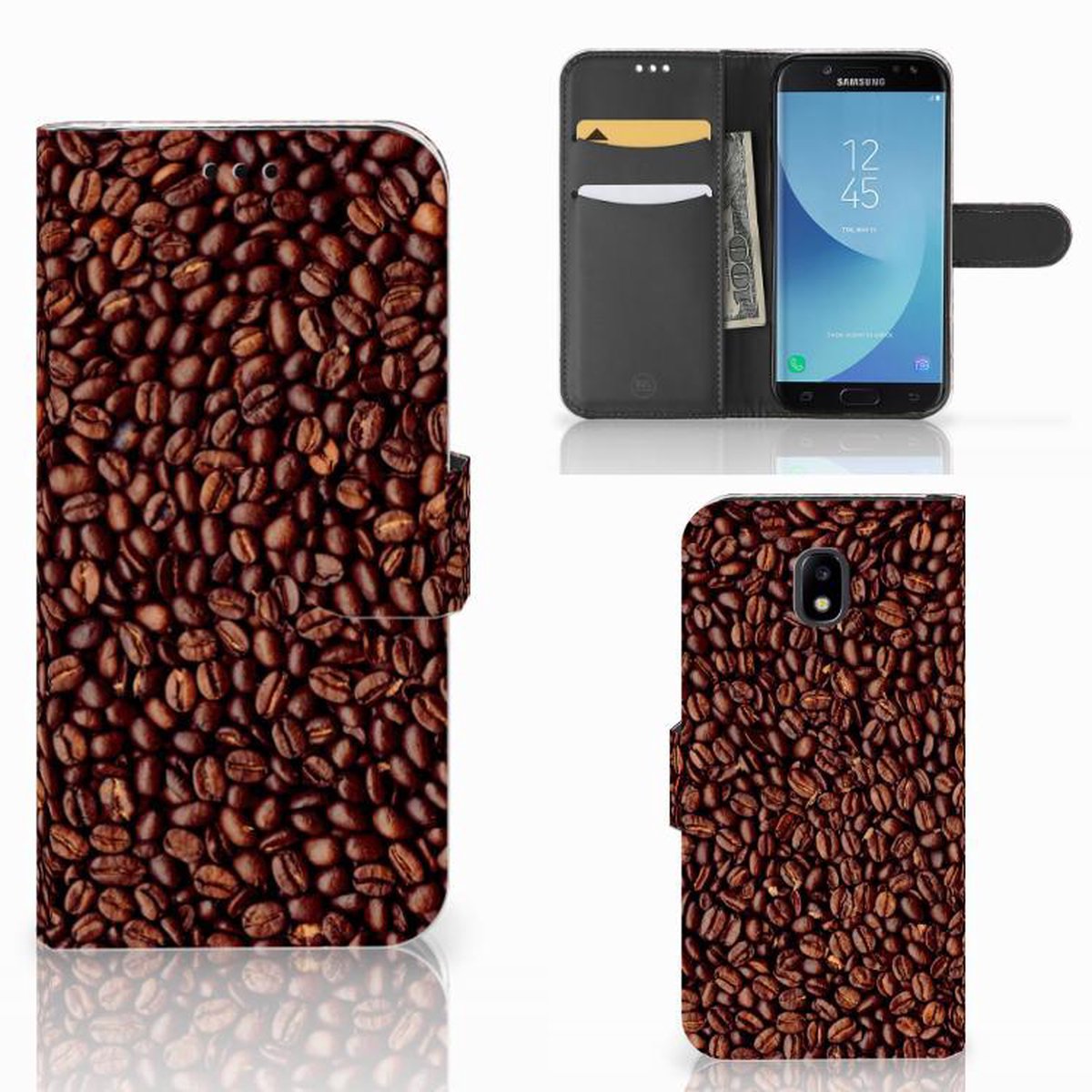 Samsung Galaxy A30 Book Cover Koffiebonen