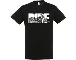 Motor Ride T-shirt - Heren tshirt motorrijder - Heren - Dames - Unisex - Motor T-shirt - Cadeau - Motor Cadeau Shirt - Maat L