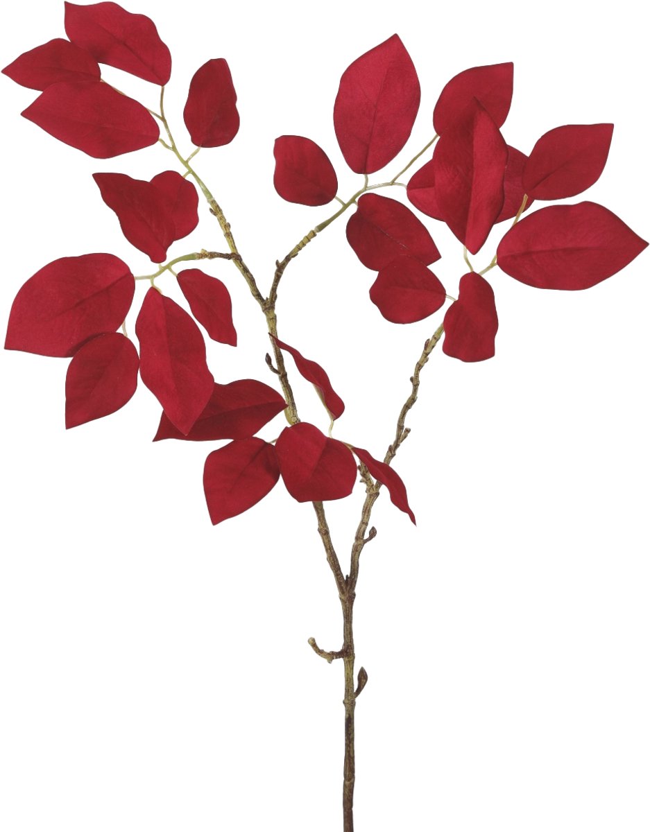 Viv! Home Luxuries Schefflera decoratietak - kunstbloem - fuchsia - 84cm Roze