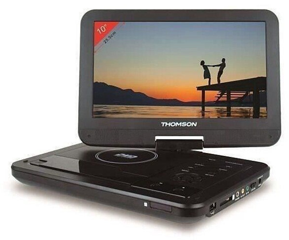 THOMSON THP360 draagbare dvd-speler - 10 '' draaibaar scherm - USB / SD-poort