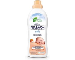 Persavon - Babywasverzachter, met abrikozengeur, delicaat en babylinnen, hypoallergeen, gevoelige huid, zonder kleurstoffen - 750 ml (verpakking van 1)