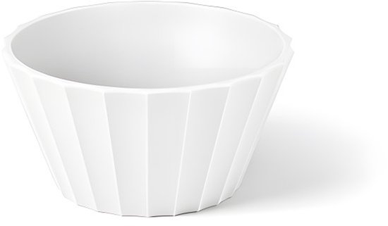 Ciotola Lineare Blim Flower Bowl | Vaso In Plastica 45 Cm | Eleganza Per Composizioni Floreali