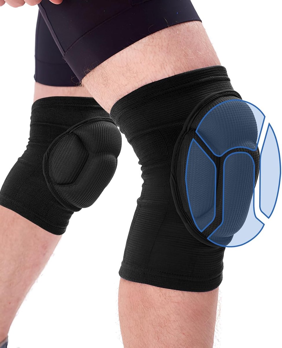 Kniebeschermers, volleybal kniebeschermers, kniebeschermers, schokabsorberende kniebeschermers, ademend, rekbaar, voor dansen, basketbal, tennis, hardlopen, tuinieren, yoga voor mannen en vrouwen M Kniebeschermers, volleybal kniebeschermers, kniebeschermers, schokabsorberende kniebeschermers, ademend, rekbaar, voor dansen, basketbal, tennis, hardlopen, tuinieren, yoga voor mannen en vrouwen M