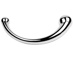 BOECK - Dildo - Metalen Dildo - G-Spot & Prostaat Massagestick - Roestvrij Staal - Seksspeeltje voor Mannen & Vrouwen - Erotisch Speelgoed – Ergonomisch Ontwerp – Intense Stimulatie - Small