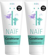 Naïf - Verzachtende Conditioner Voordeelset - voor Kinderen - met natuurlijke ingrediënten - 2x100ml
