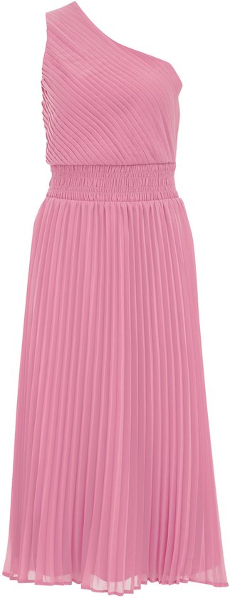 WE Fashion Dames Midi plisséjurk