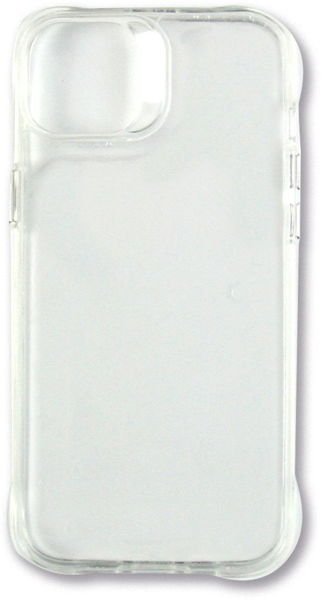 Rixus iPhone 14 Plus - Anti -schok TPU Transparant - telefoonhoes
