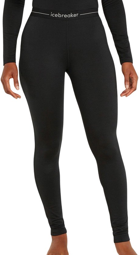 Icebreaker Core Heavyweight Leggings Thermobroek Dames - Maat L