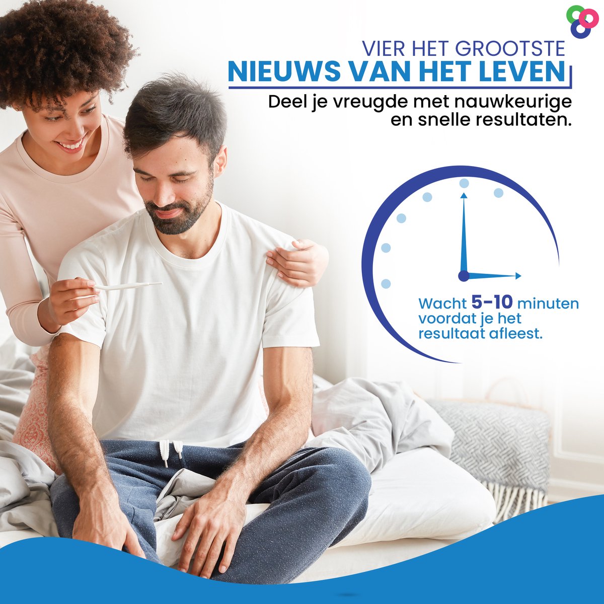 Sensitest Extra Vroege Zwangerschapstest Dipstick – 6 stuks – 10 mIU/ml – Test vanaf 6 dagen vóór menstruatie – Uitslag in 5 minuten – Inclusief handleiding & zwangerschapskalender – foto 7